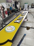 CONSTRUCTION OF ADVERTISING BOARD