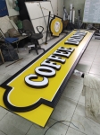 CONSTRUCTION OF ADVERTISING BOARD